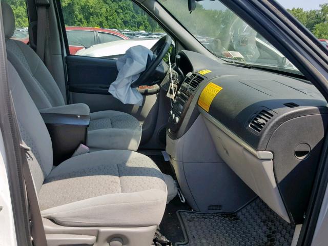 1GBDV13188D125236 - 2008 CHEVROLET UPLANDER I თეთრი ფოტო 5