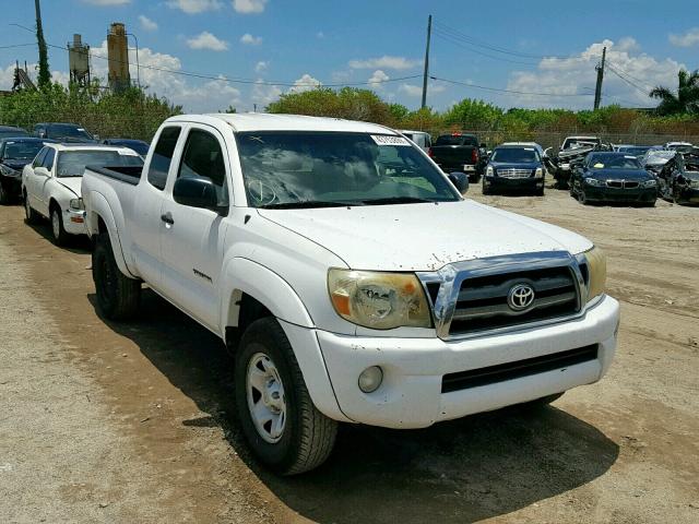 5TETU62N49Z630355 - 2009 TOYOTA TACOMA PRE WHITE photo 1