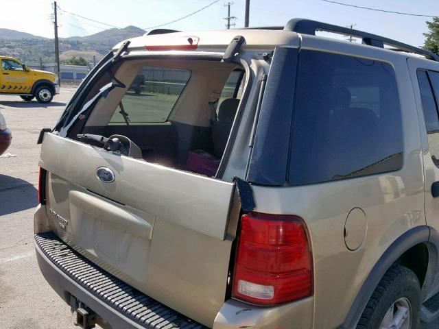 1FMZU73K53UA74170 - 2003 FORD EXPLORER X 棕色 照片 9