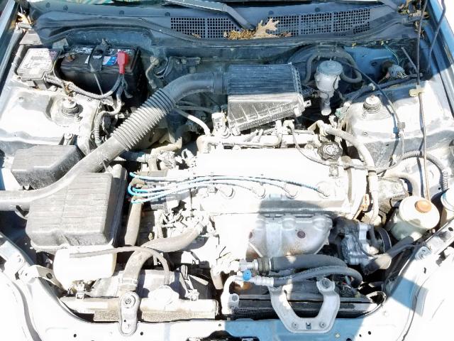 1HGEJ662XTL037995 - 1996 HONDA CIVIC DX BLUE photo 7