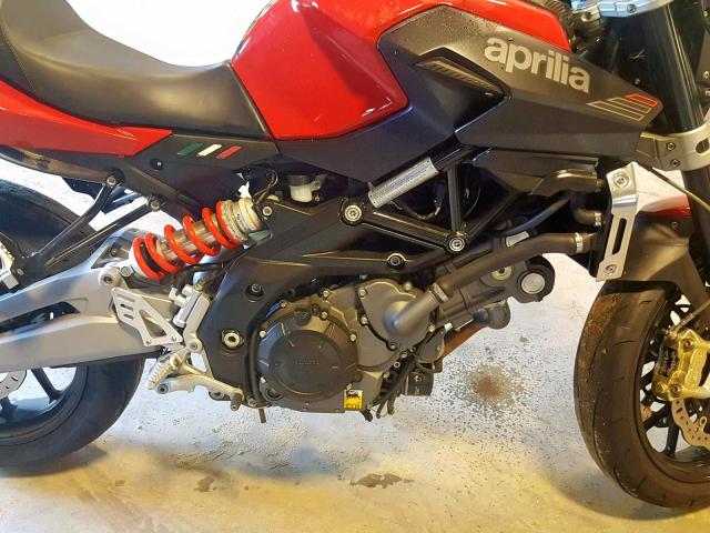 ZD4RAC017FS000965 - 2015 APRILIA SHIVER 750 RED photo 7