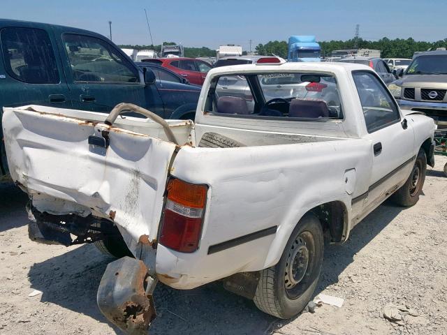 4TARN81A3RZ238685 - 1994 TOYOTA PICKUP 1/2 WHITE photo 4