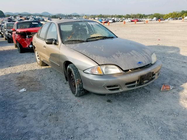 1G1JF5241Y7317538 - 2000 CHEVROLET CAVALIER L TAN photo 1