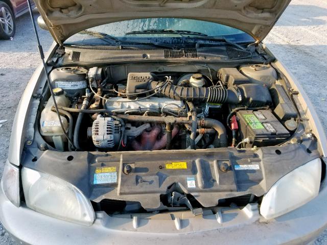 1G1JF5241Y7317538 - 2000 CHEVROLET CAVALIER L TAN photo 7