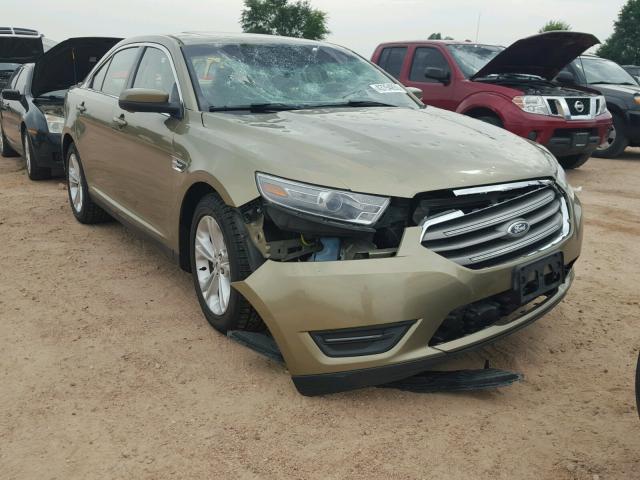 1FAHP2H84DG169431 - 2013 FORD TAURUS SEL GREEN photo 1