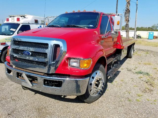 3FRWX65B96V232537 - 2006 FORD F650 SUPER RED photo 2