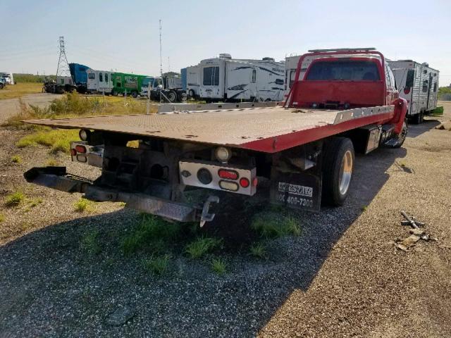 3FRWX65B96V232537 - 2006 FORD F650 SUPER RED photo 4