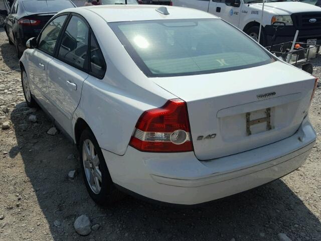 YV1MS382162160866 - 2006 VOLVO S40 2.4I WHITE photo 3