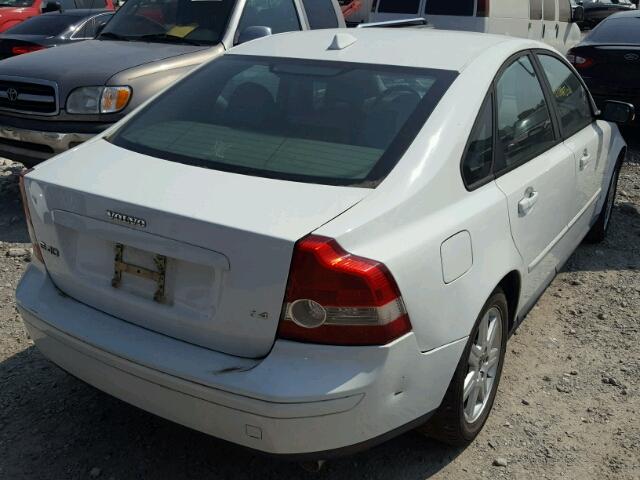 YV1MS382162160866 - 2006 VOLVO S40 2.4I WHITE photo 4