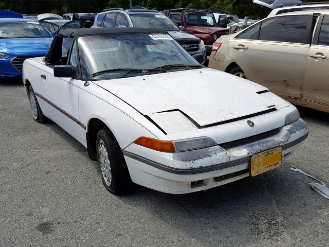 6MPCT01Z5N8603562 - 1992 MERCURY CAPRI WHITE photo 1