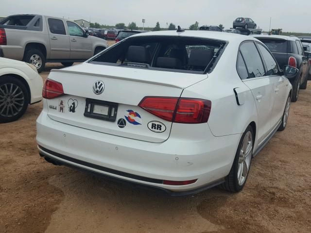 3VW5S7AJXGM372658 - 2016 VOLKSWAGEN JETTA GLI WHITE photo 4