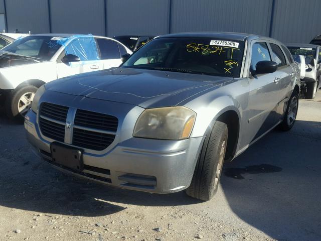 2D4FV47TX6H236603 - 2006 DODGE MAGNUM SE BLUE photo 2