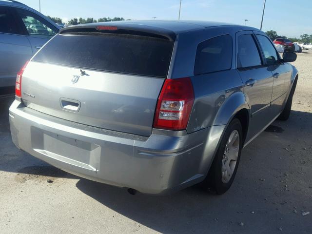 2D4FV47TX6H236603 - 2006 DODGE MAGNUM SE BLUE photo 4