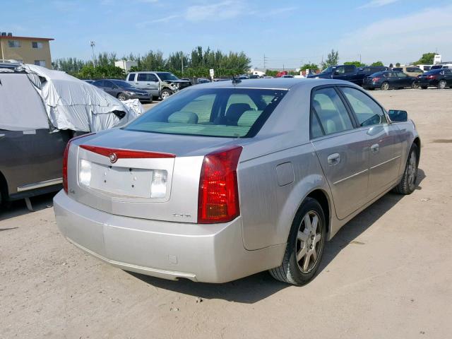 1G6DP567550206584 - 2005 CADILLAC CTS HI FEA SILVER photo 4