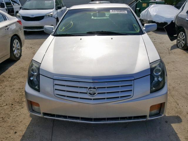 1G6DP567550206584 - 2005 CADILLAC CTS HI FEA SILVER photo 9