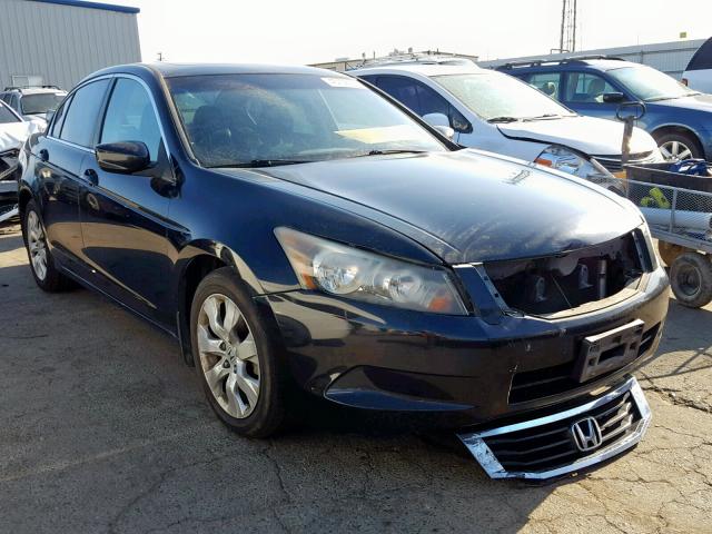 1HGCP26878A128213 - 2008 HONDA ACCORD EXL BLACK photo 1