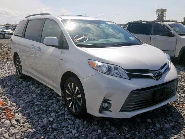 5TDDZ3DC8LS232053 - 2020 TOYOTA SIENNA LIM WHITE photo 1