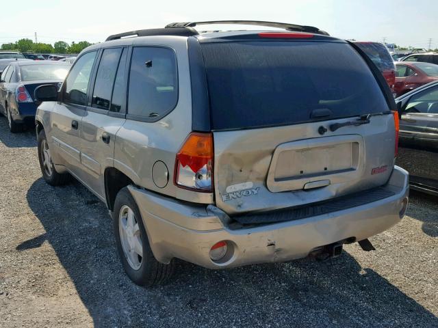 1GKDS13S522363596 - 2002 GMC ENVOY TAN photo 3