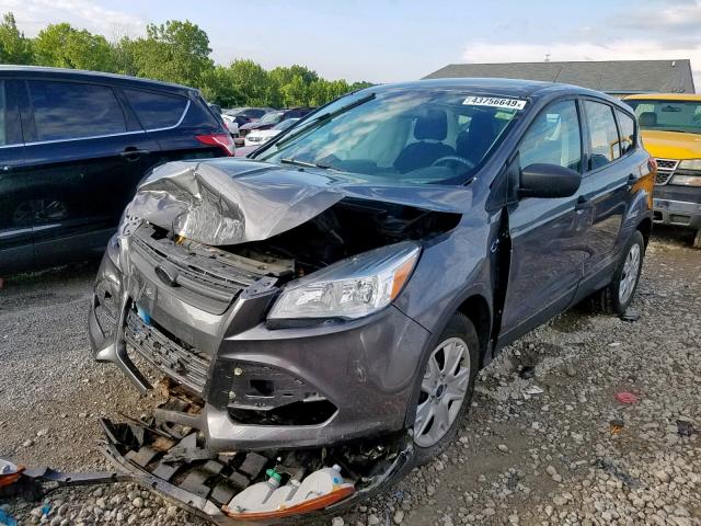 1FMCU0F72DUD35521 - 2013 FORD ESCAPE S GRAY photo 2