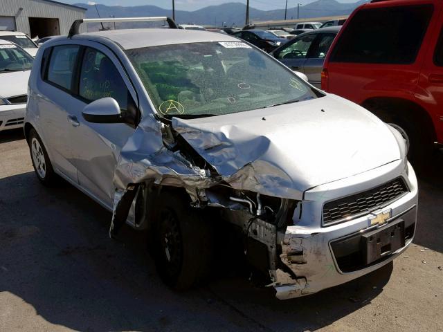 1G1JB6SH7D4128098 - 2013 CHEVROLET SONIC LS 银色 照片 1