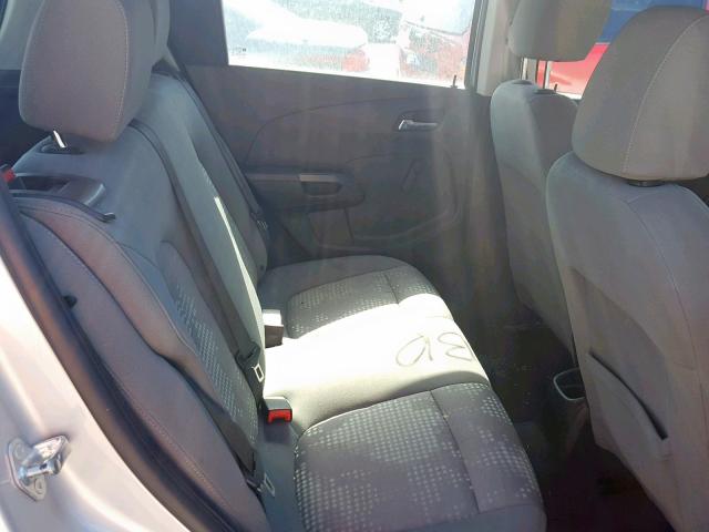 1G1JB6SH7D4128098 - 2013 CHEVROLET SONIC LS 银色 照片 6