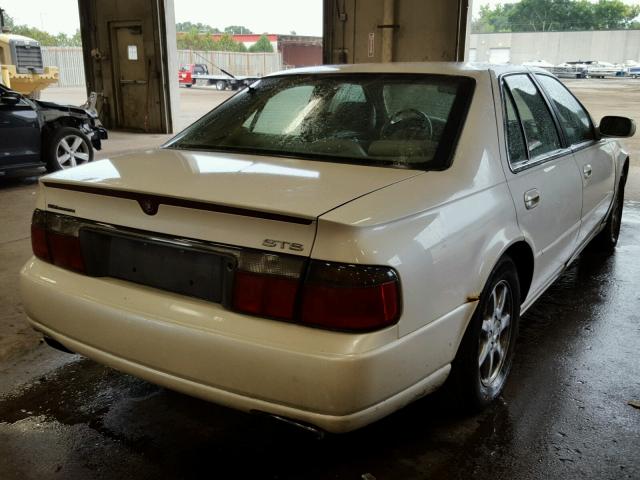 1G6KY5499XU941170 - 1999 CADILLAC SEVILLE ST WHITE photo 4