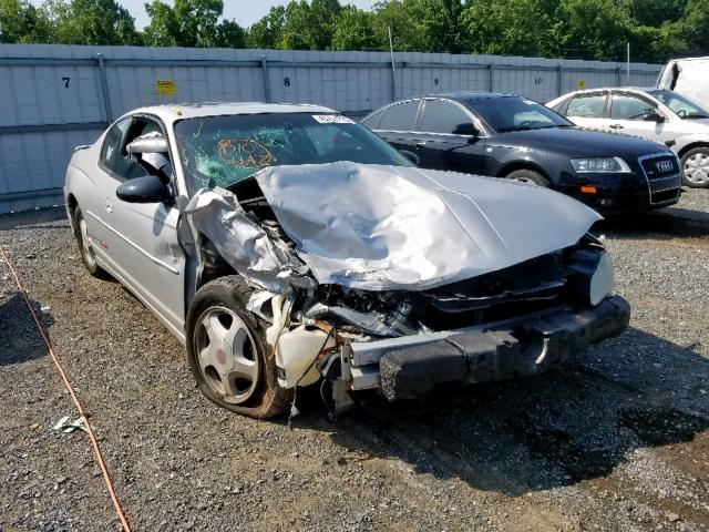 2G1WX15K529295118 - 2002 CHEVROLET MONTE CARL SILVER photo 1