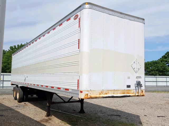 1DTV11R27XA271081 - 1999 DORS TRAILER WHITE photo 1