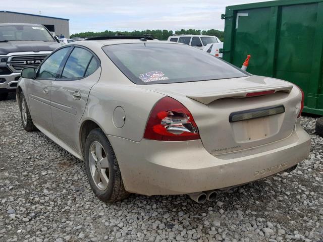 2G2WP582X81165129 - 2008 PONTIAC GRAND PRIX Թուխ լուսանկար 3