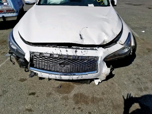 JN1FV7AP1GM420212 - 2016 INFINITI Q50 RED SP WHITE photo 9