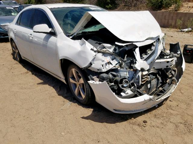 1G1ZC5E16BF180610 - 2011 CHEVROLET MALIBU 1LT WHITE photo 1