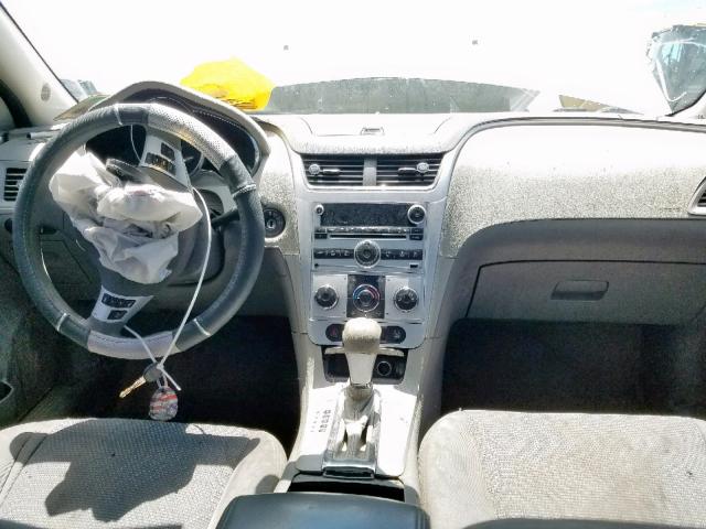 1G1ZC5E16BF180610 - 2011 CHEVROLET MALIBU 1LT WHITE photo 9