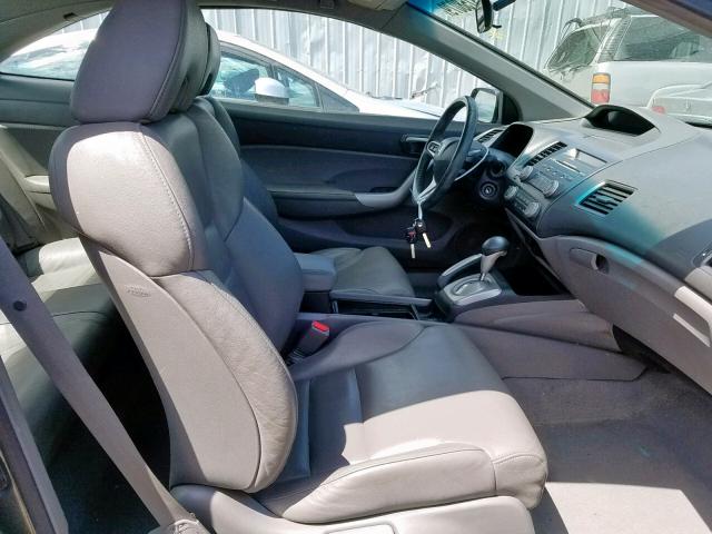 2HGFG12979H533044 - 2009 HONDA CIVIC EXL 灰色 照片 5