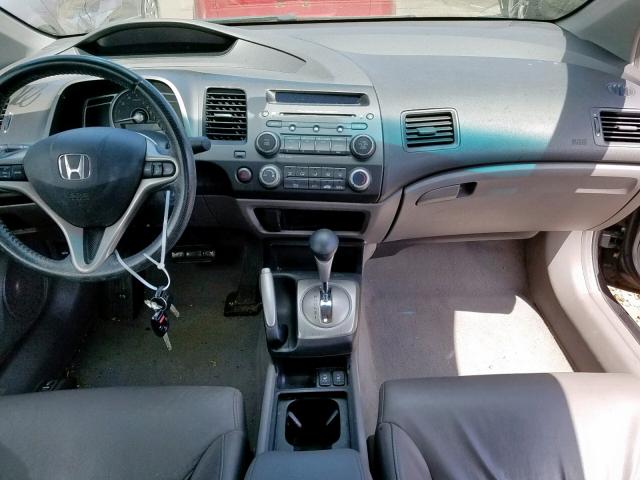 2HGFG12979H533044 - 2009 HONDA CIVIC EXL 灰色 照片 9