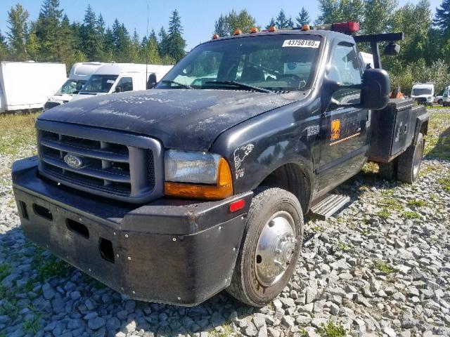 1FDAF56F3XEB50186 - 1999 FORD F550 SUPER BLACK photo 2