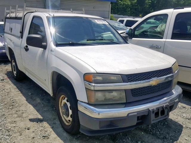 1GCCS148268281712 - 2006 CHEVROLET COLORADO WHITE photo 1