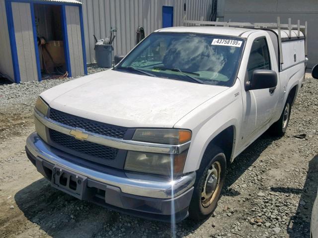 1GCCS148268281712 - 2006 CHEVROLET COLORADO WHITE photo 2