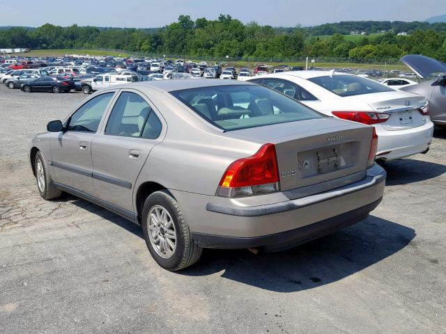 YV1RS64A642367710 - 2004 VOLVO S60 GOLD photo 3