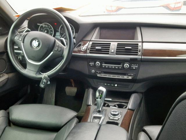 5UXFG8C52CL590277 - 2012 BMW X6 XDRIVE5 BURGUNDY photo 9
