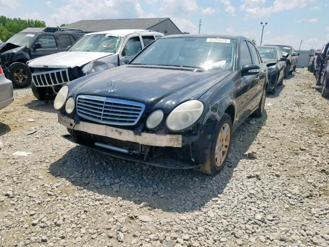 WDBUF56J56A819813 - 2006 MERCEDES-BENZ E 350 BLACK photo 2