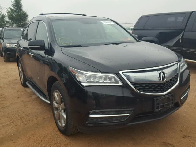 5FRYD4H84EB032921 - 2014 ACURA MDX ADVANC BLACK photo 1