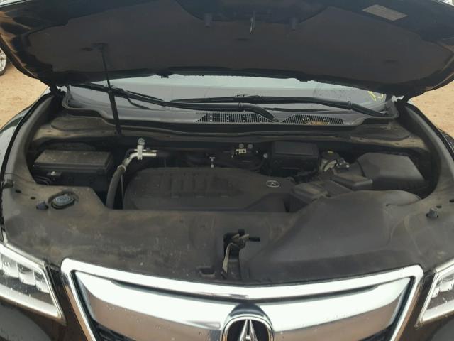 5FRYD4H84EB032921 - 2014 ACURA MDX ADVANC BLACK photo 7