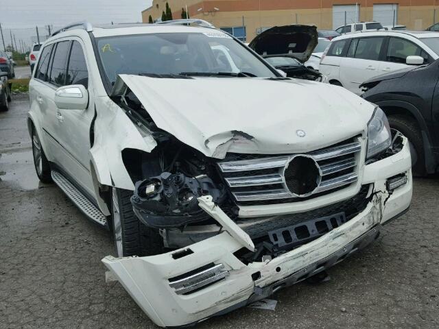 4JGBF8GE1AA587579 - 2010 MERCEDES-BENZ GL 550 4MA WHITE photo 1