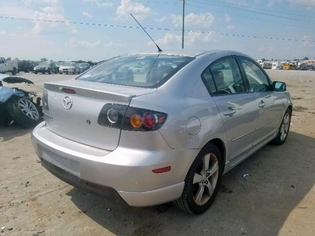 JM1BK323541200030 - 2004 MAZDA 3 S SILVER photo 4