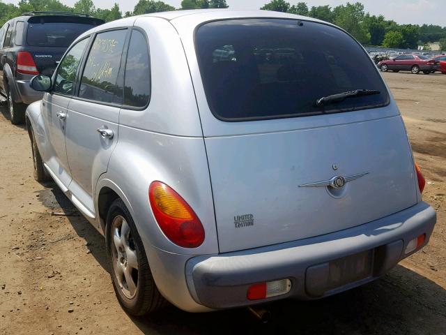 3C8FY68B12T274372 - 2002 CHRYSLER PT CRUISER SILVER photo 3