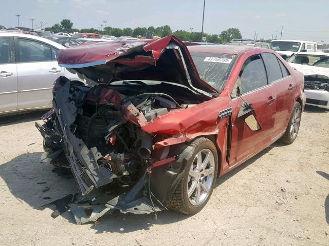 1G6DW67VX80127213 - 2008 CADILLAC STS RED photo 2