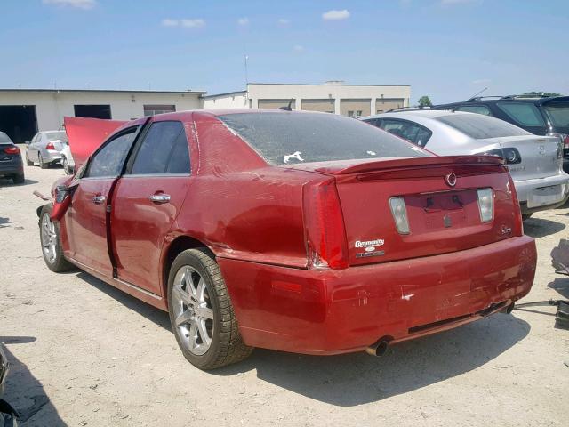 1G6DW67VX80127213 - 2008 CADILLAC STS RED photo 3