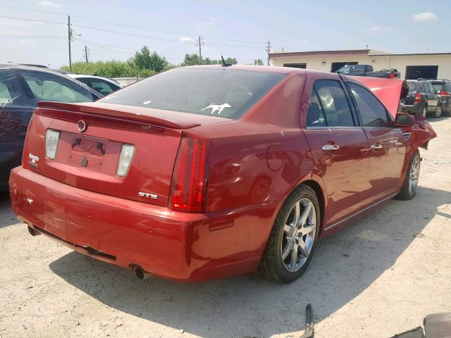 1G6DW67VX80127213 - 2008 CADILLAC STS RED photo 4