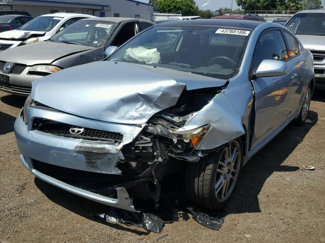 JTKDE177660120365 - 2006 TOYOTA SCION TC ლურჯი ფოტო 2