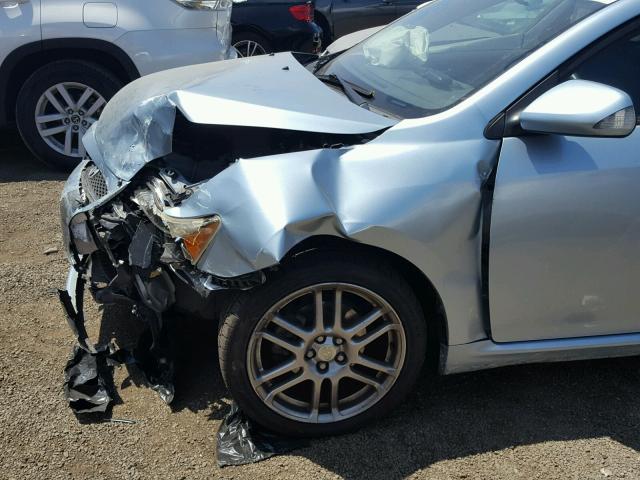 JTKDE177660120365 - 2006 TOYOTA SCION TC ლურჯი ფოტო 9